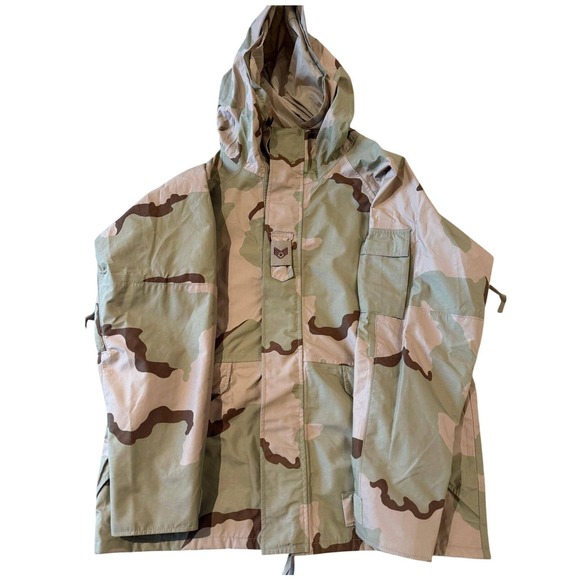 Tennier Industries Other - VTG US AirForce ECWCS GoreTex Desert Camo Parka Jacket LG Regular Tennier 2004
